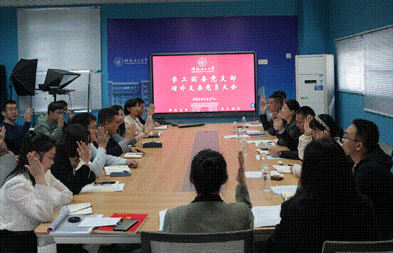 新闻图片-增补选举支部委员（举手）